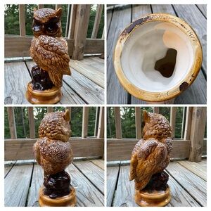 Owl Ceramic Statue